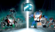 Bohrok-Kal Nuva-kuution ympärillä