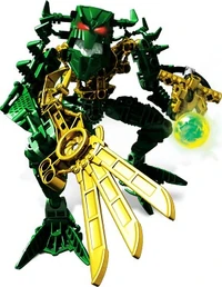 Zaktan, leader of the Piraka