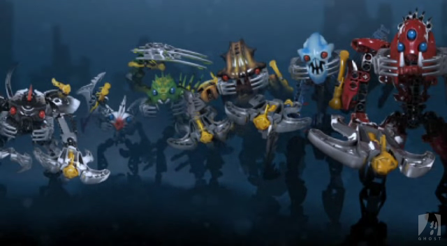 Lego Bionicle Barraki Set Of 6