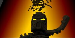 Teridax reveals himself to the Toa.