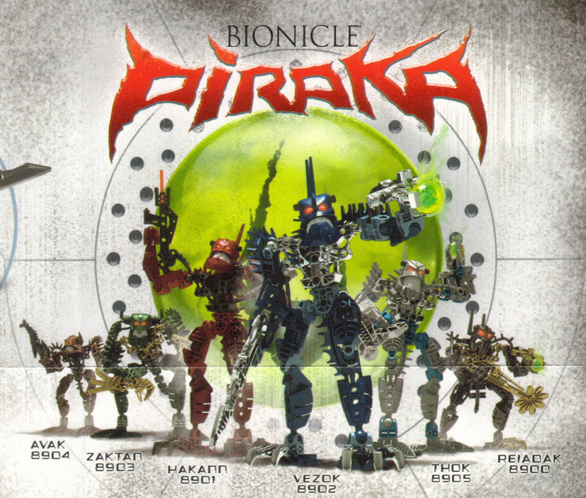 Bionicle sales heroes piraka