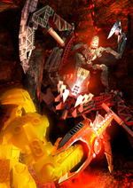 BH Concept Art Jaller fights Vezon and Fenrakk