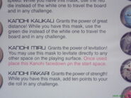 More Toa Mata's Kanohi abilities (Gali, Lewa, & Onua)