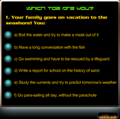 Which Toa Are You Question