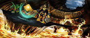 Mata Nui and Tarduk Find Power Source