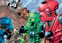 Comic Toa Mata First Encounter