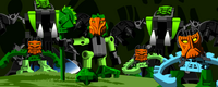 Animation Krana-possessed Matau and Le-Matoran