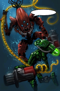 The cover of the Toa Mahri Concept Comic