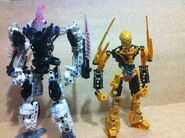 Nightkarr comparado con Mata Nui