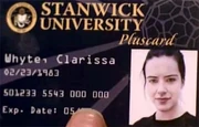 Whyte's school ID card