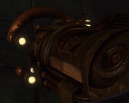 BioShock 2's Launcher with the Increased Clip and Damage Immunity upgrades.