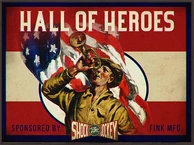 Hall of Heroes advertisement.