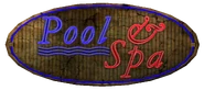 Pool and Spa Sign