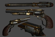 Hand Cannon in BioShock Infinite.