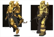 Dermot Power 17a.jpg (109 KB) Concept Art for the Deco Big Daddy which would become the Lancer.