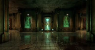 A Vita Chamber as seen in BioShock 2.