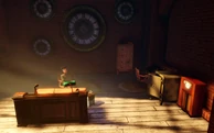The inside of the security office at Beggar's Wharf.