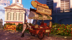 BioI Town Center New Eden Square Alexander Hot Dogs Cart.png
