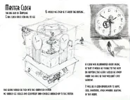 Concept art for the Big Ben of Rapture, developed into the clock in the boardroom.