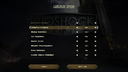 Bio Re PCVersionGameplayOptions