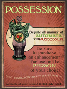 An advertisement for Possession by Fink Manufacturing.