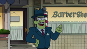 A character parodying Andrew Ryan in Big City Greens