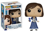 The Funko Elizabeth POP! figure.