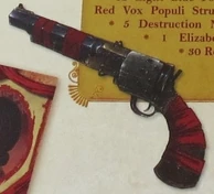 Unused Vox Hand Cannon art from The Siege of Columbia board game.