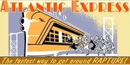 Alternate advertisement for the Atlantic Express.