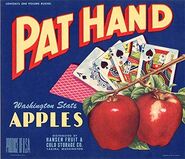 Pat Hand Apples.