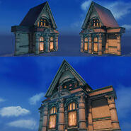 Part of the same unused Carson Mansion-inspired building.[5]