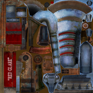 Textures for the siren.