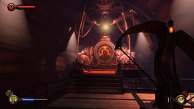 Obergeschoss der First Lady mit aktivem Lutece Partikel