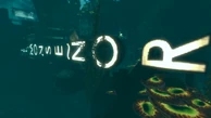 The fallen over Hotel Monseñor sign seen during panoramic view of Rapture, as seen from the other side