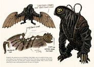 Concepto original de Songbird del libro de ilustraciones