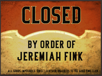 BillBoard CLOSED JEREMIAH FINK
