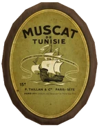 Paris sign - Muscat de Tunisie