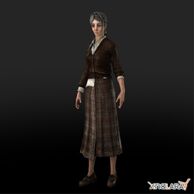 Full render of Tenenbaum's model in BioShock 2.