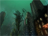 A different view from the Apartment visited in BioShock 2 Multiplayer.