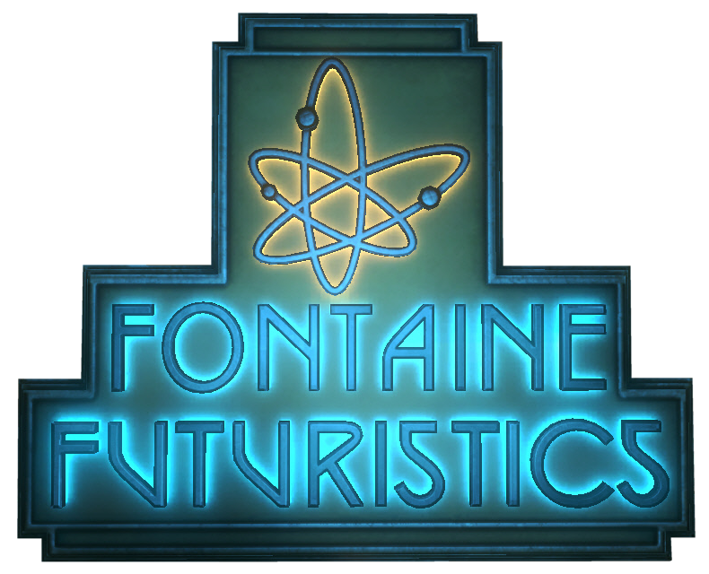 Фонтейн 4.2. Биошок Фонтейн Футуристикс. Bioshock 2 Fontaine futuristics. Фонтейн Футуристикс биошок 2. Фонтейн Футуристикс логотип.