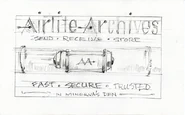 Concept art for the canister advertisement.