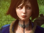 Elizabeth en el tráiler final.