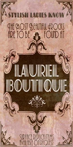 Laurel Boutique BioShock Wiki Fandom