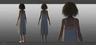 The suitless Big Sister model from the teaser trailer for BioShock 2.