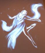 Early concept art for a more spirit like Siren.