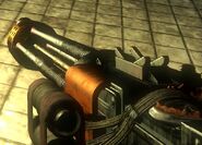 BioShock 2's Machine Gun, with all three upgrades.