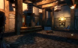 The outer room in the apiary.