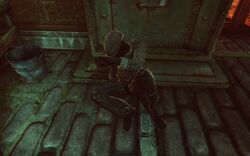 BioI Shantytown Homless Man Covering in Fear.jpg