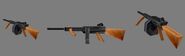 The Machine Gun model in BioShock 3D.