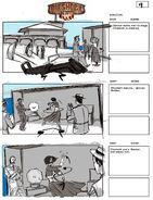 BioShock Infinite Early Battleship Bay Storyboards 9